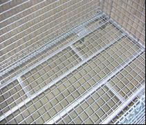 steel storage cage,Heavy Duty Wire Mesh Container steel storage cage,Heavy Duty Wire Mesh Container