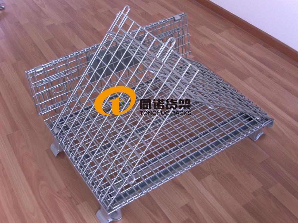 steel storage cage,Heavy Duty Wire Mesh Container